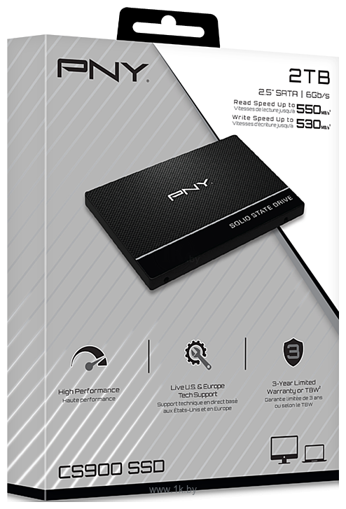 Фотографии PNY CS900 2TB SSD7CS900-2TB-RB