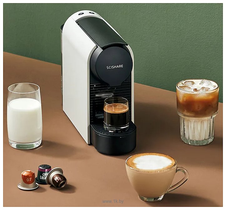 Фотографии Scishare Capsule Coffee Machine S1104 (китайская версия)