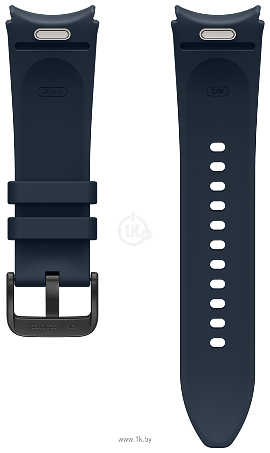 Фотографии Samsung Hybrid Eco-Leather для Samsung Galaxy Watch6 (S/M, синий)