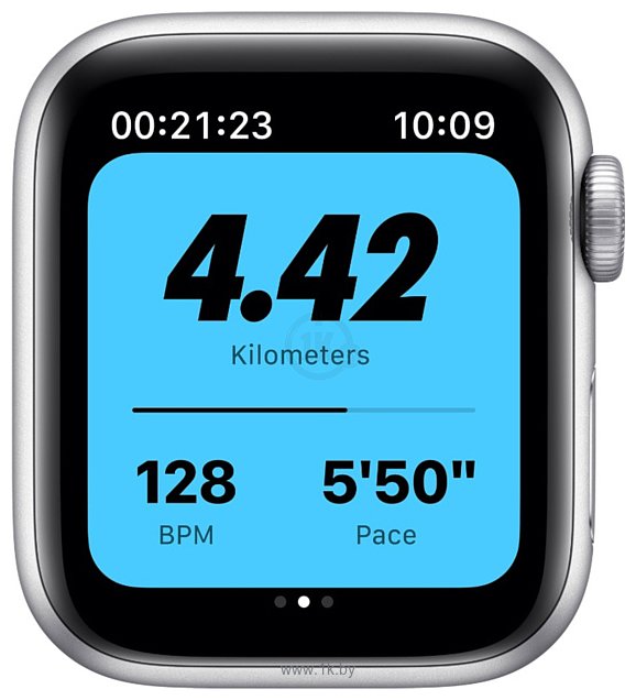Фотографии Apple Watch SE Nike 40mm (алюминий серебристый/чистая платина)