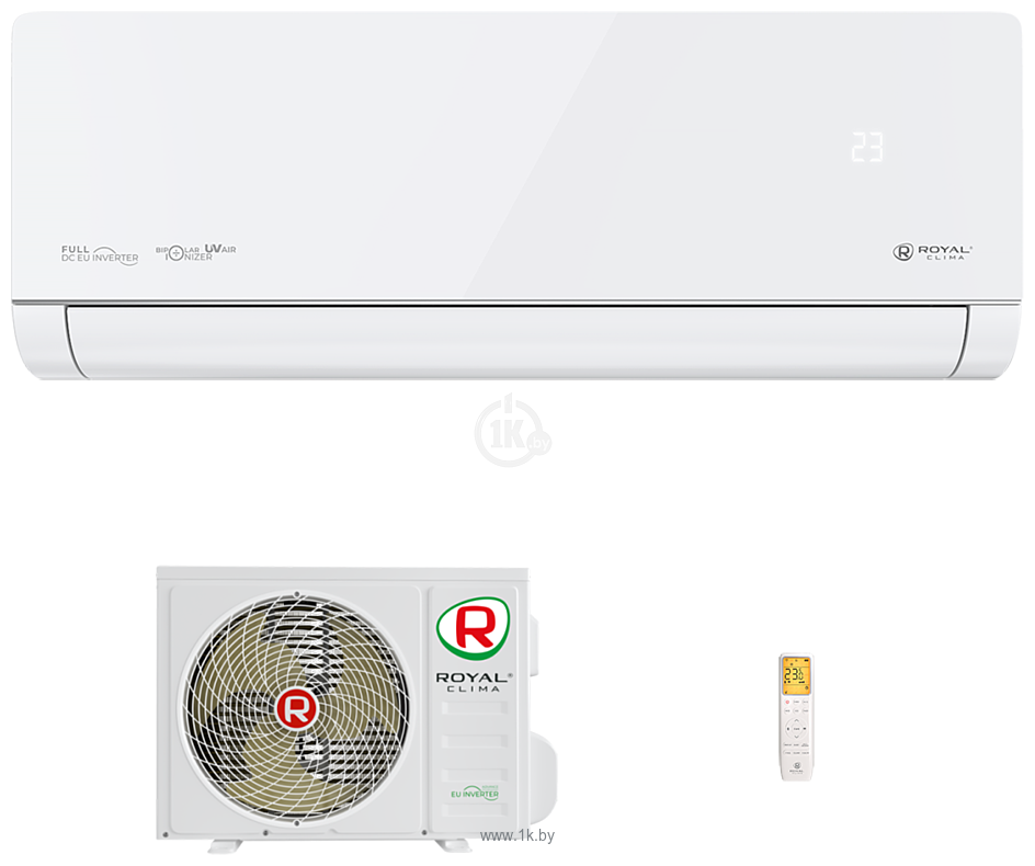 Фотографии Royal Clima Supremo Blanco Full DC EU Inverter RCI-RSB75HN