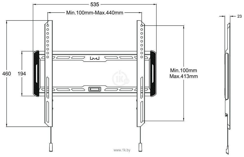 Фотографии Multibrackets M Universal Wallmount Fixed Medium