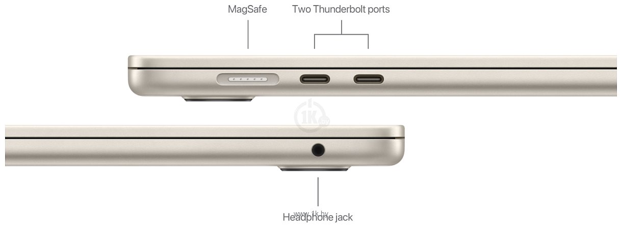 Фотографии Apple Macbook Air 15" M3 2024 (Z1BU000WZ)