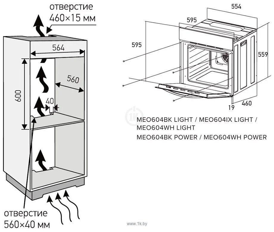 Фотографии Meferi MEO604BK Power
