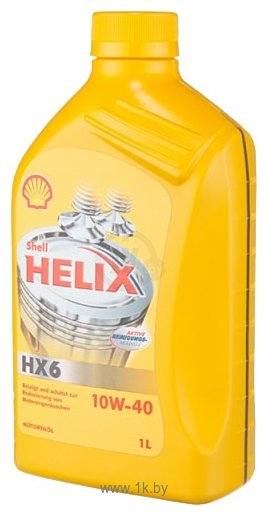 Фотографии Shell Helix HX6 10W-40 1л