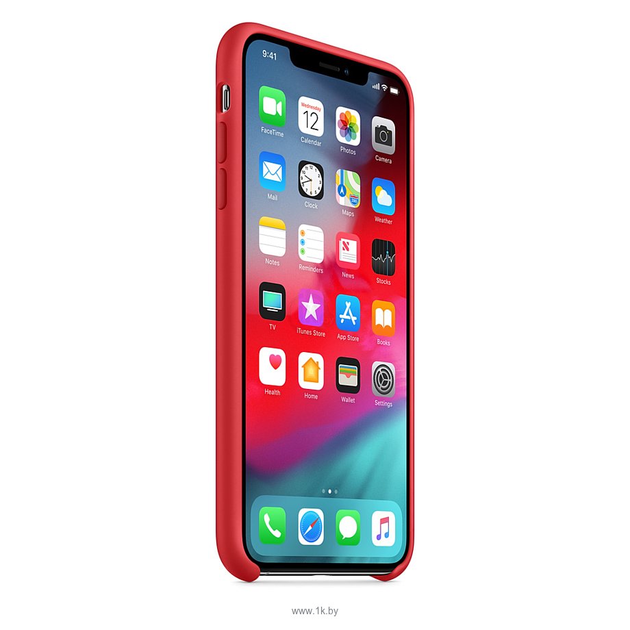 Фотографии Apple Silicone Case для iPhone XS Max Red