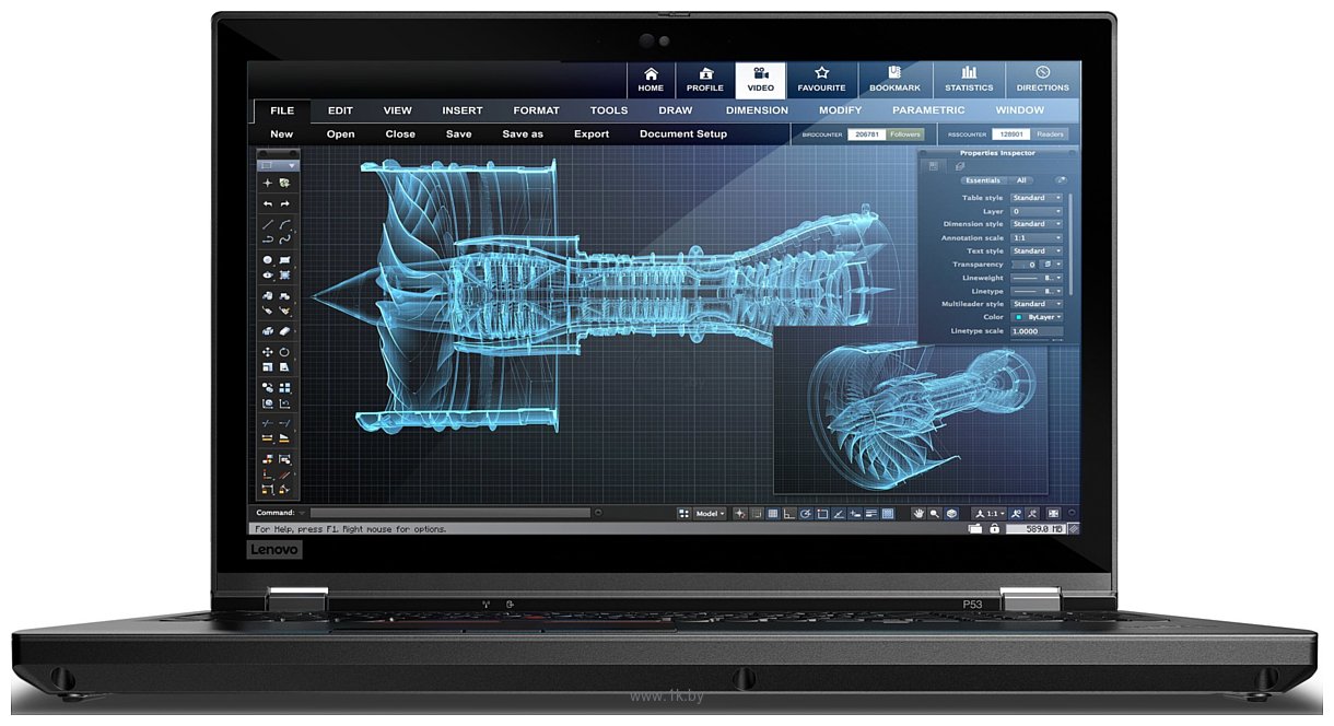 Фотографии Lenovo ThinkPad P53 (20QN0010PB)