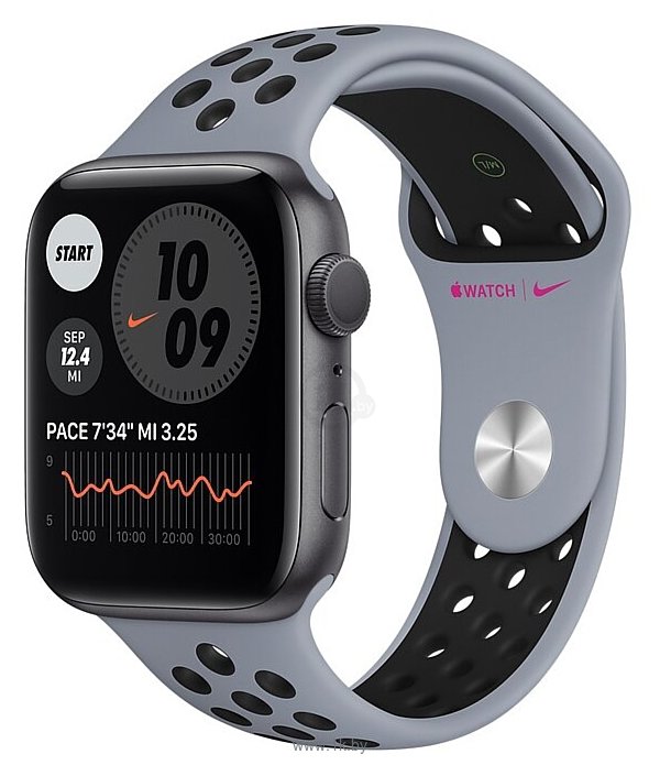 Фотографии Apple Watch Series 6 GPS 44mm Aluminum Case with Nike Sport Band