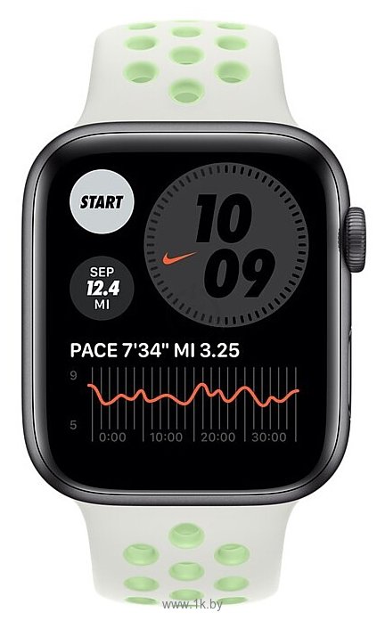 Фотографии Apple Watch Series 6 GPS 44mm Aluminum Case with Nike Sport Band