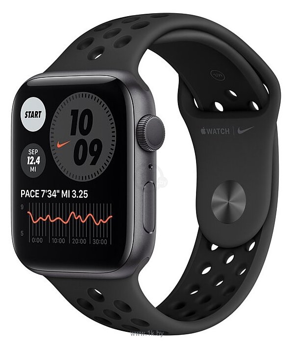 Фотографии Apple Watch Series 6 GPS 44mm Aluminum Case with Nike Sport Band