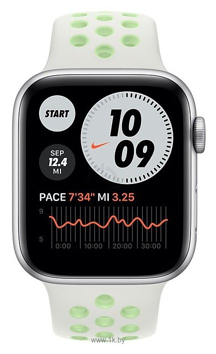 Фотографии Apple Watch Series 6 GPS 44mm Aluminum Case with Nike Sport Band