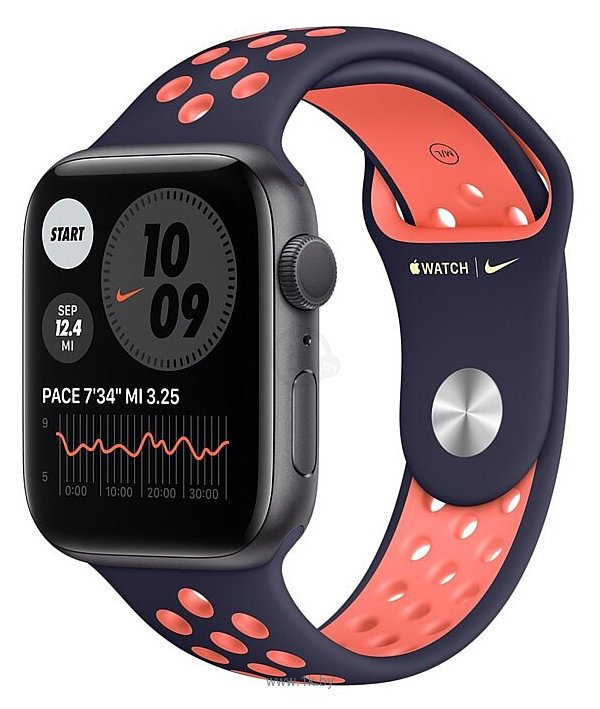 Фотографии Apple Watch Series 6 GPS 44mm Aluminum Case with Nike Sport Band