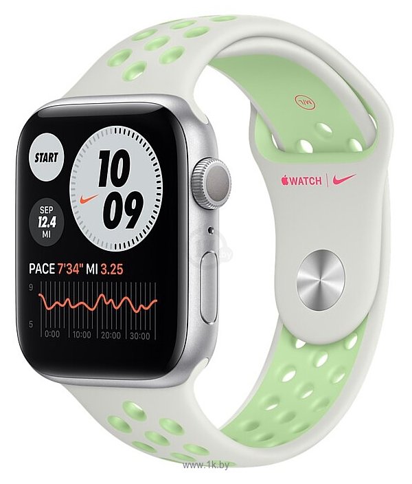 Фотографии Apple Watch Series 6 GPS 44mm Aluminum Case with Nike Sport Band