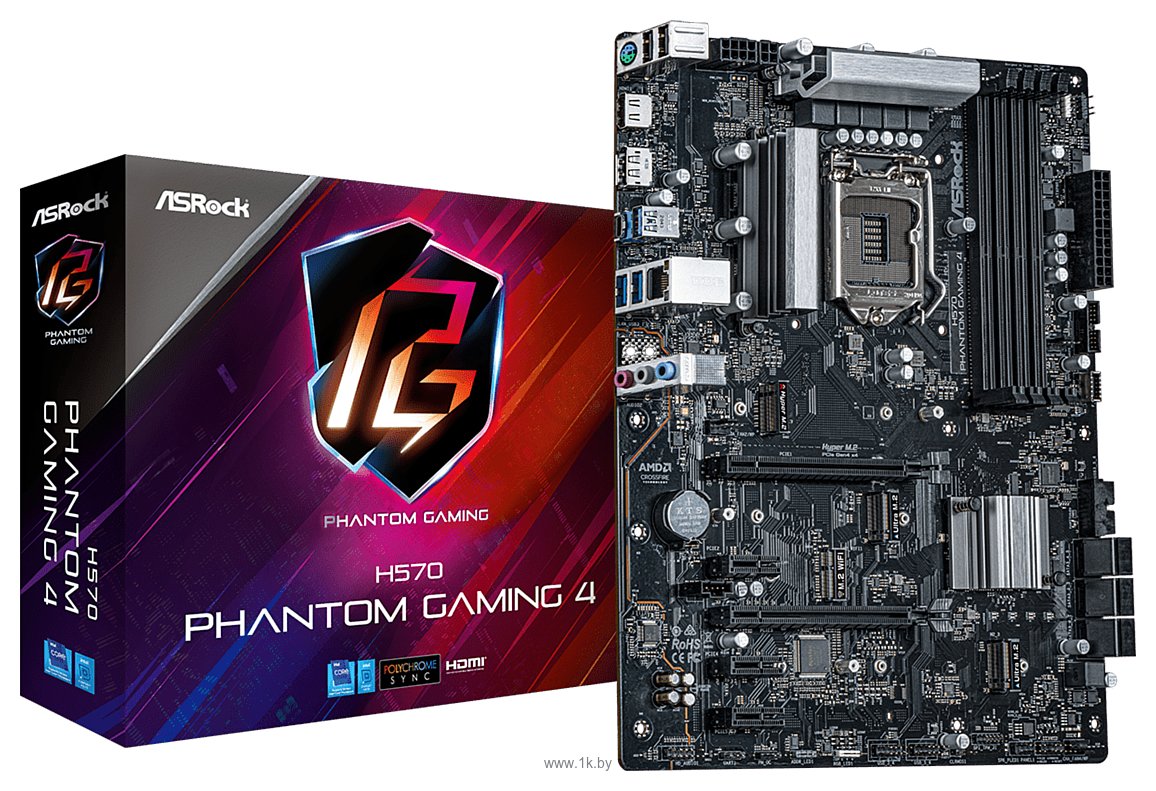 Фотографии ASRock H570 PHANTOM GAMING 4