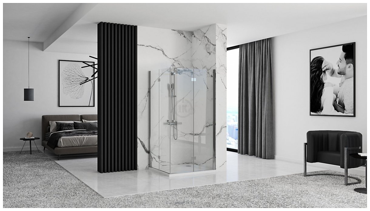 Фотографии Rea Fold Modul 110 N2 (хром/прозрачное стекло)