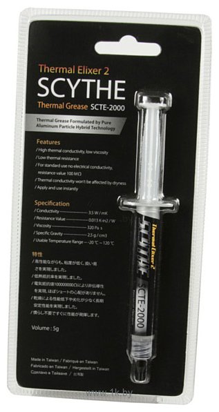 Фотографии Scythe Thermal Elixer 2 SCTE-2000 (5 г)