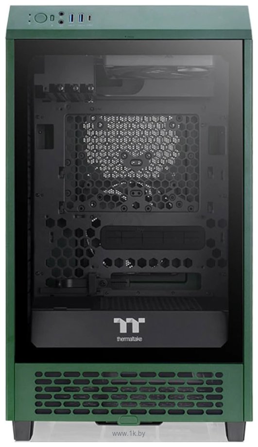 Фотографии Thermaltake The Tower 200 Racing Green CA-1X9-00SCWN-00