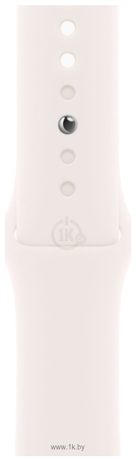 Фотографии Apple Watch Series 10 42 мм (титановый корпус, спортивный силиконовый ремешок)