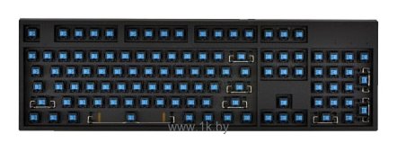 Фотографии WASD Keyboards V2 104-Key Barebones Mechanical Keyboard Cherry MX Clear black USB