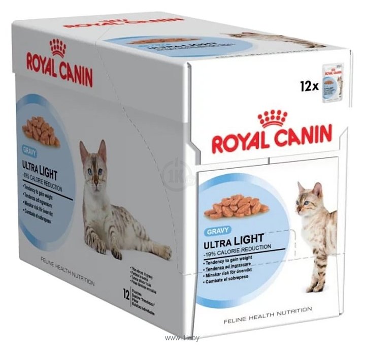 Фотографии Royal Canin (0.085 кг) 12 шт. Ultra Light (в соусе)