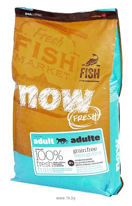 Фотографии NOW FRESH Grain Free Fish Recipe for Adult Cats (7.26 кг)
