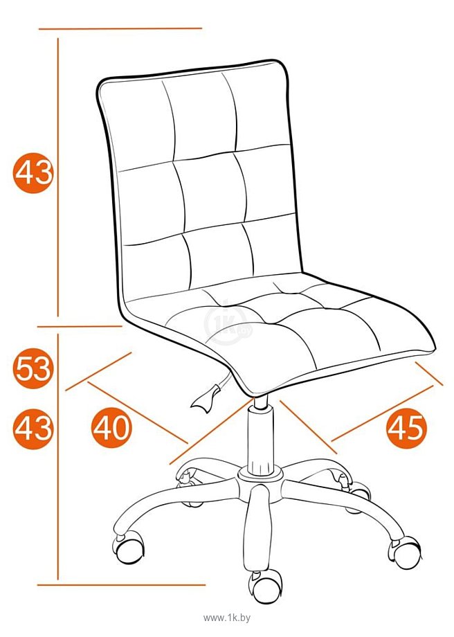 Фотографии TetChair Зеро (флок, коричневый)