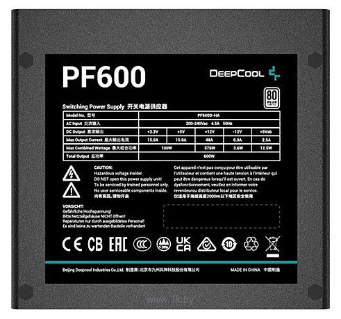 Фотографии DeepCool PF600