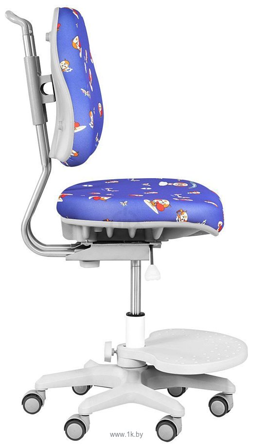 Фотографии Anatomica Study-100 Lux + органайзер с синим креслом Ragenta с роботами (клен/серый)
