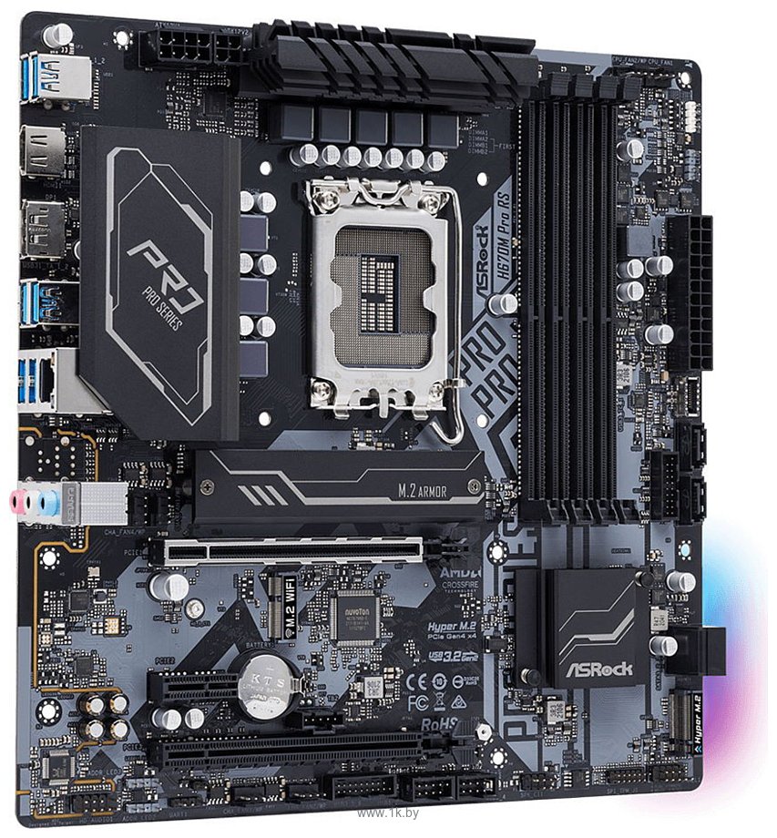 Фотографии ASRock H670M Pro RS