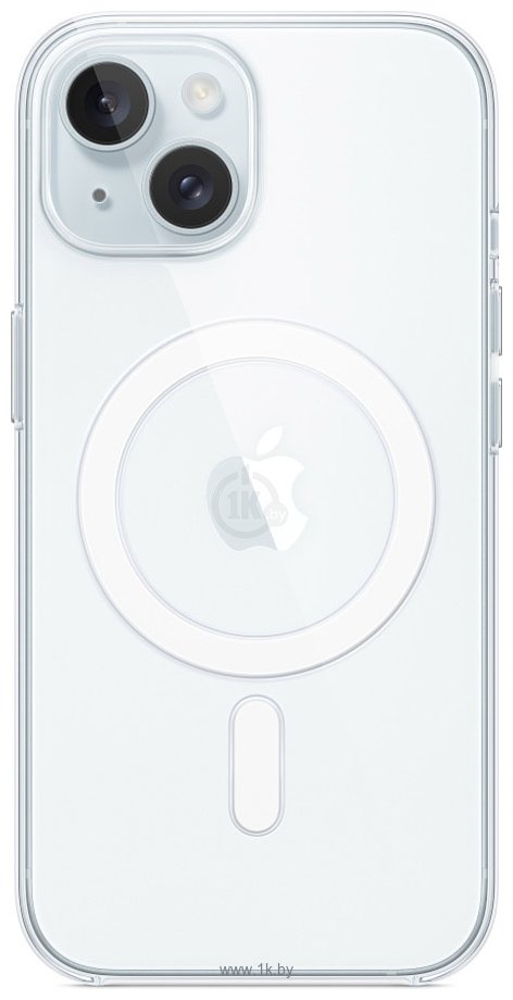 Фотографии Apple MagSafe Clear Case для iPhone 15 (прозрачный)