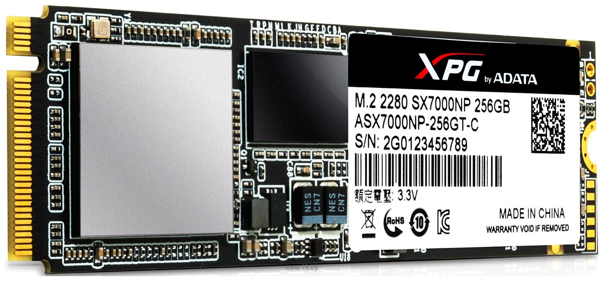 Фотографии ADATA XPG SX7000 256GB (ASX7000NP-256GT-C)