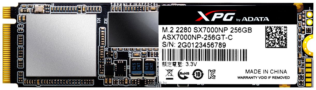 Фотографии ADATA XPG SX7000 256GB (ASX7000NP-256GT-C)