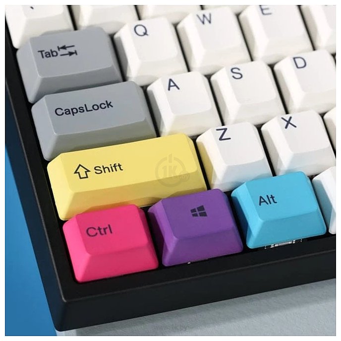 Фотографии Varmilo VD108 V2 Dual Mode CMYK Cherry MX Brown (без кириллицы)