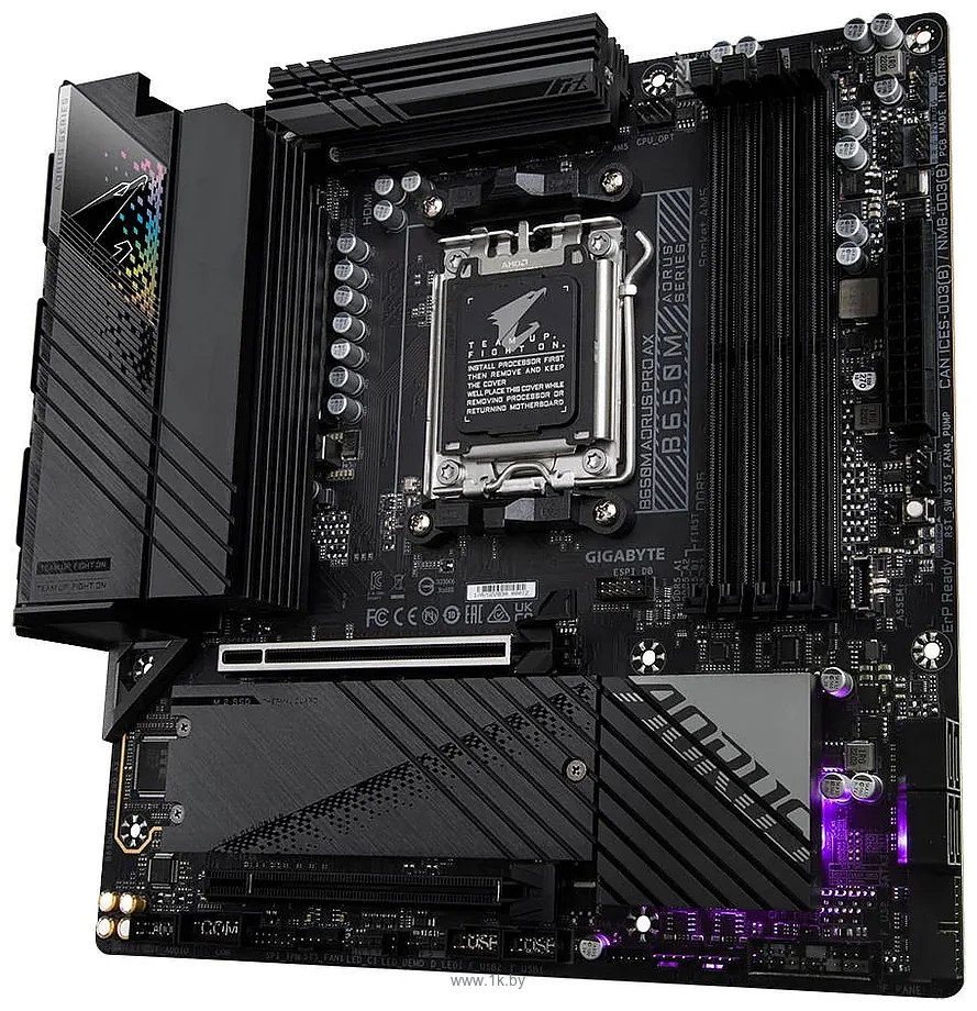 Фотографии Gigabyte B650M Aorus Pro AX (rev. 1.0)