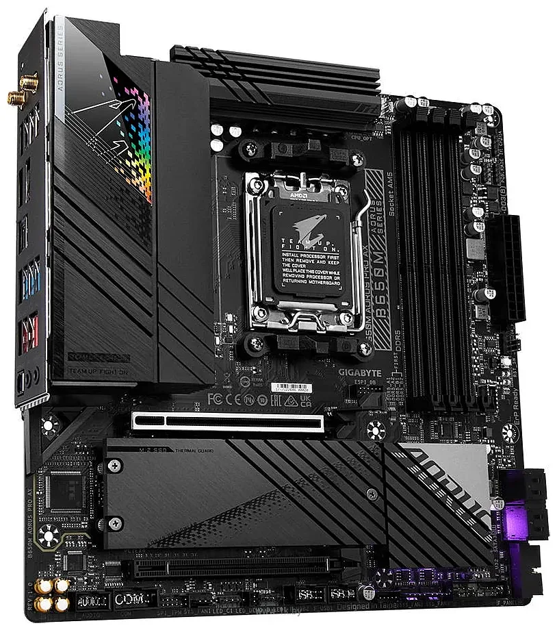 Фотографии Gigabyte B650M Aorus Pro AX (rev. 1.0)