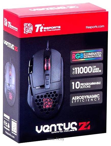 Фотографии Tt eSPORTS by Thermaltake Gaming mouse Ventus Z black USB