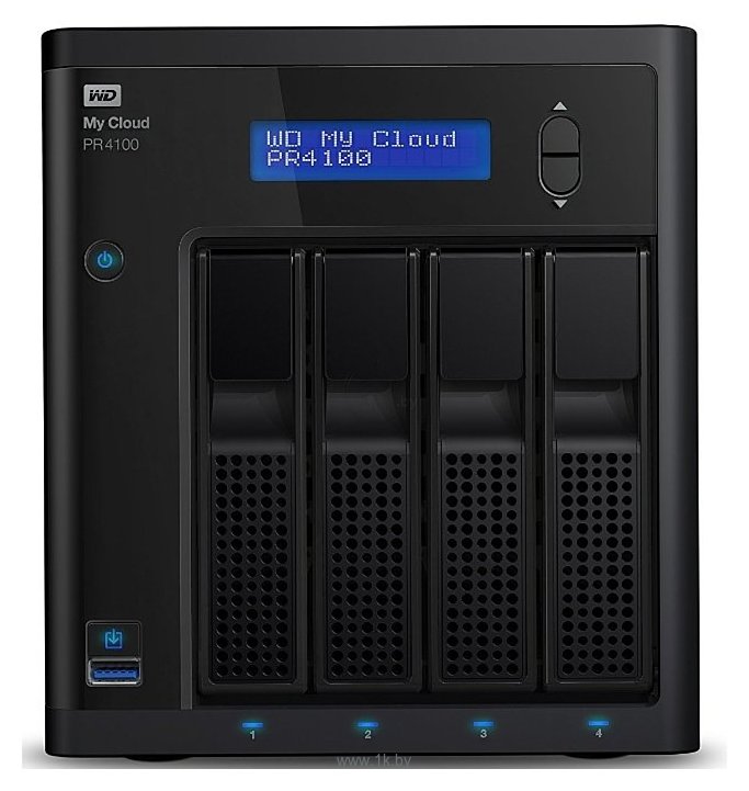 Фотографии Western Digital My Cloud Pro Series PR4100 32 TB (WDBNFA0320KBK)