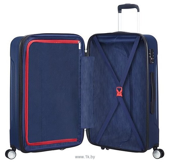 Фотографии American Tourister Tracklite Dark Navy 78 см