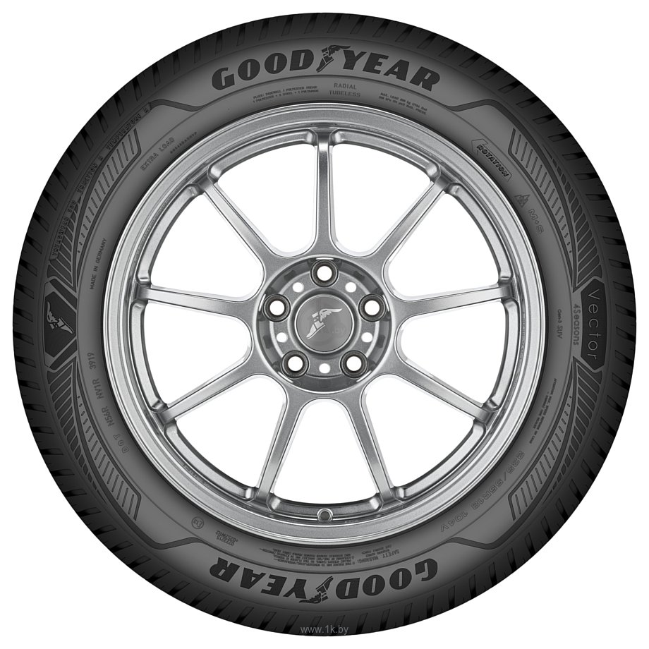 Фотографии Goodyear Vector 4Seasons Gen-3 195/45 R16 84V