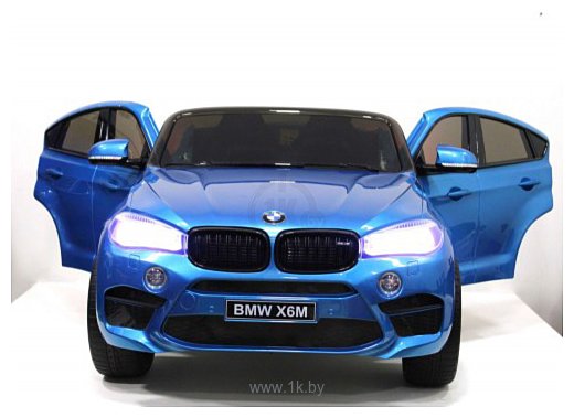 Фотографии RiverToys BMW X6M JJ2168 (синий глянец)