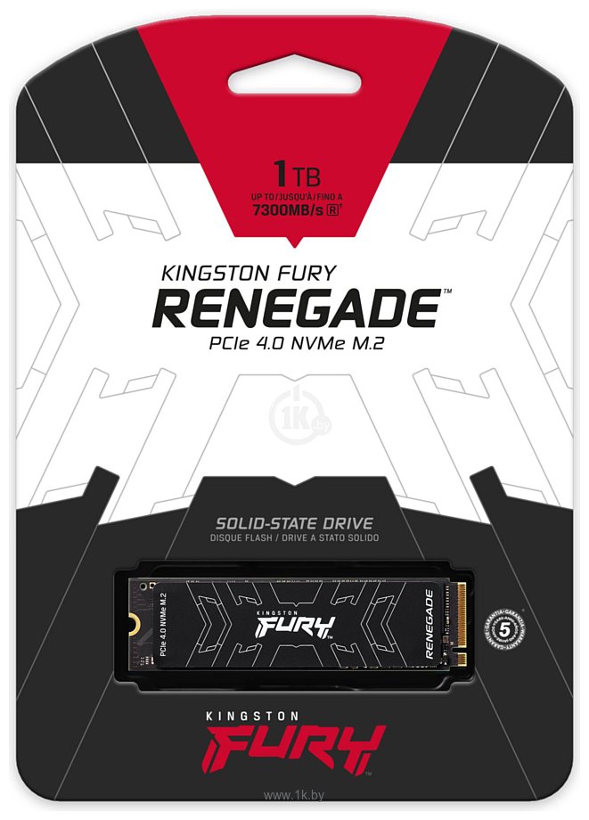 Фотографии Kingston Fury Renegade 1TB SFYRS/1000G