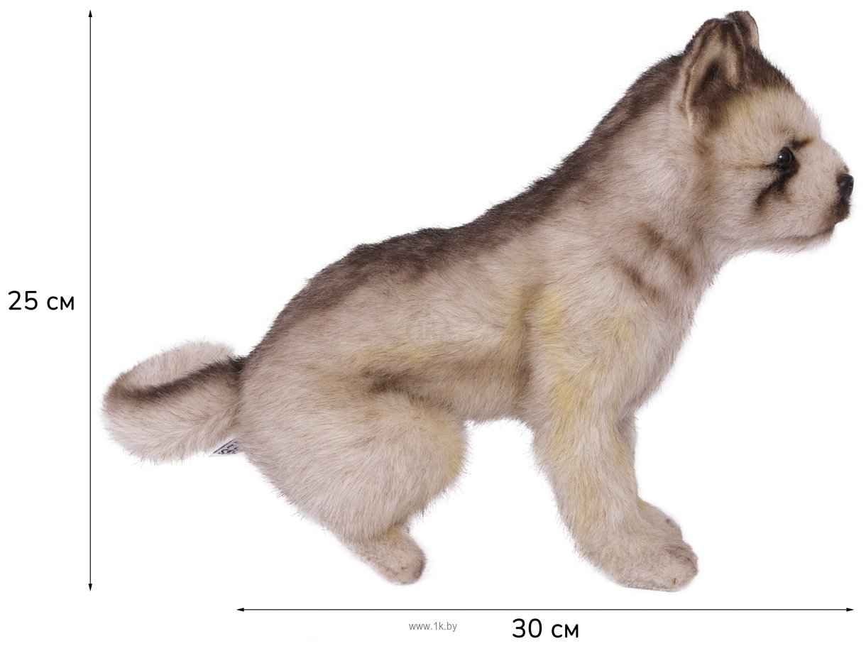 Фотографии Hansa Сreation Волк сидящий 6740 (25 см)