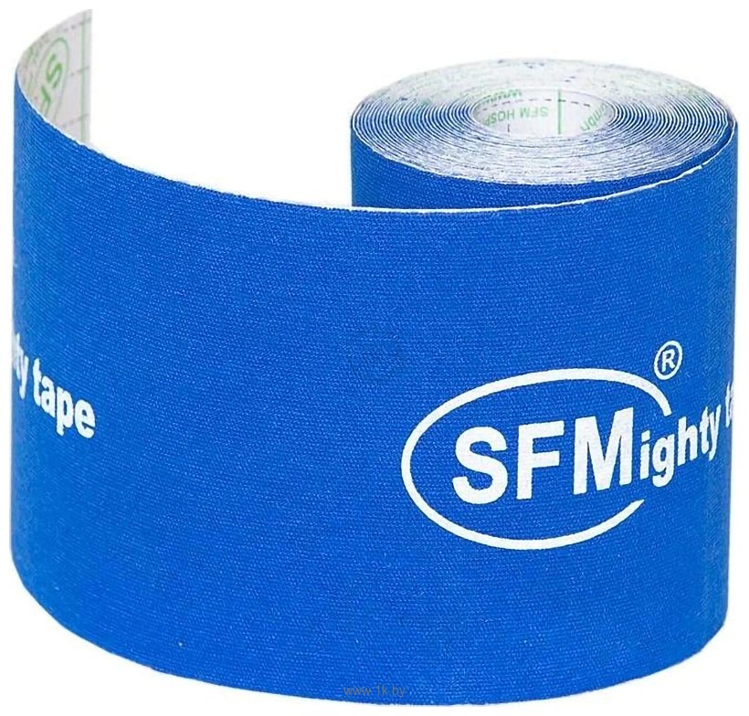 Фотографии SFM Хлопковая основа 10 см х 5 м (синий)