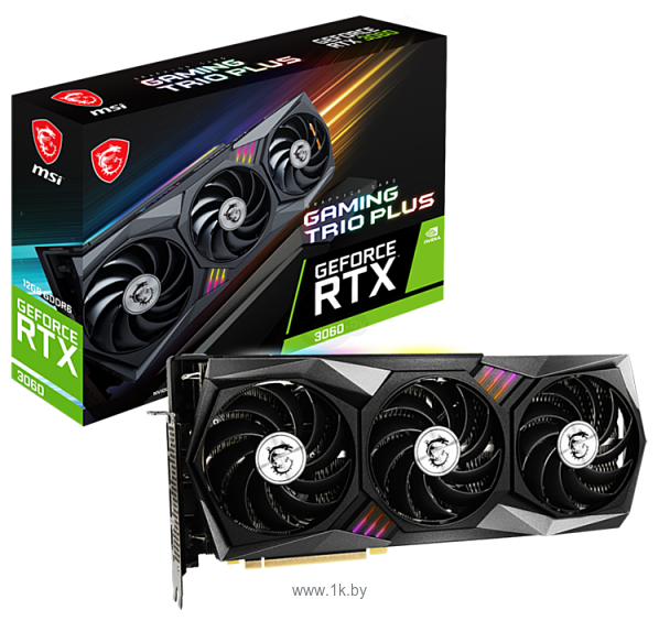 Фотографии MSI GeForce RTX 3060 Gaming Trio Plus 12G