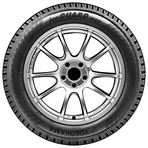 Фотографии Yokohama iceGUARD iG65 225/55 R16 99T (с шипами)