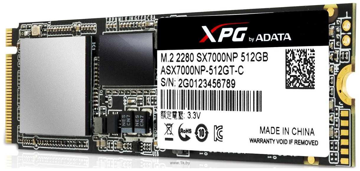 Фотографии ADATA XPG SX7000 512GB (ASX7000NP-512GT-C)