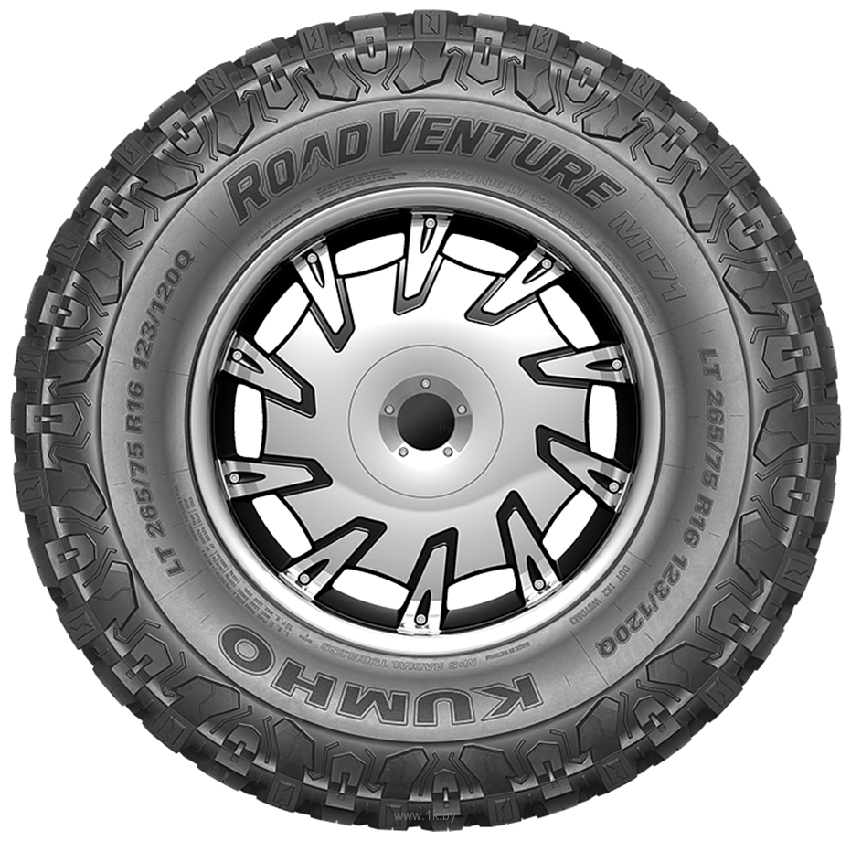 Фотографии Kumho Road Venture MT71 235/85 R16 120/116Q