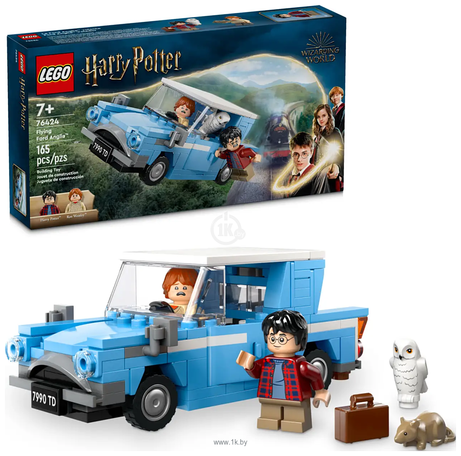 Фотографии LEGO Harry Potter 76424 Летающий Ford Anglia