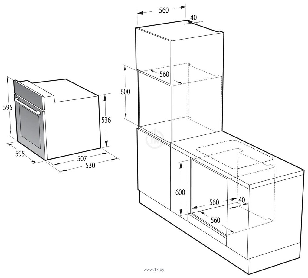 Фотографии Gorenje BO6737E03NWG