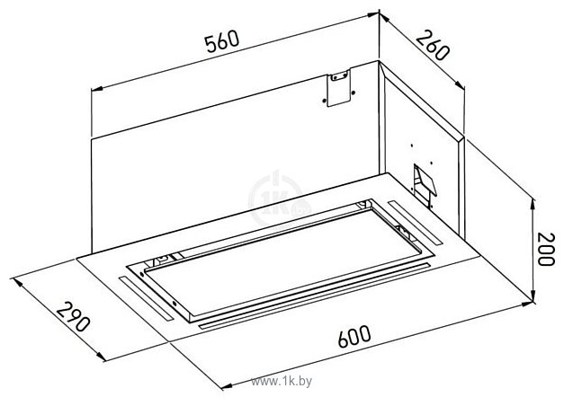 Фотографии Meferi INBOX60WH Glass Power